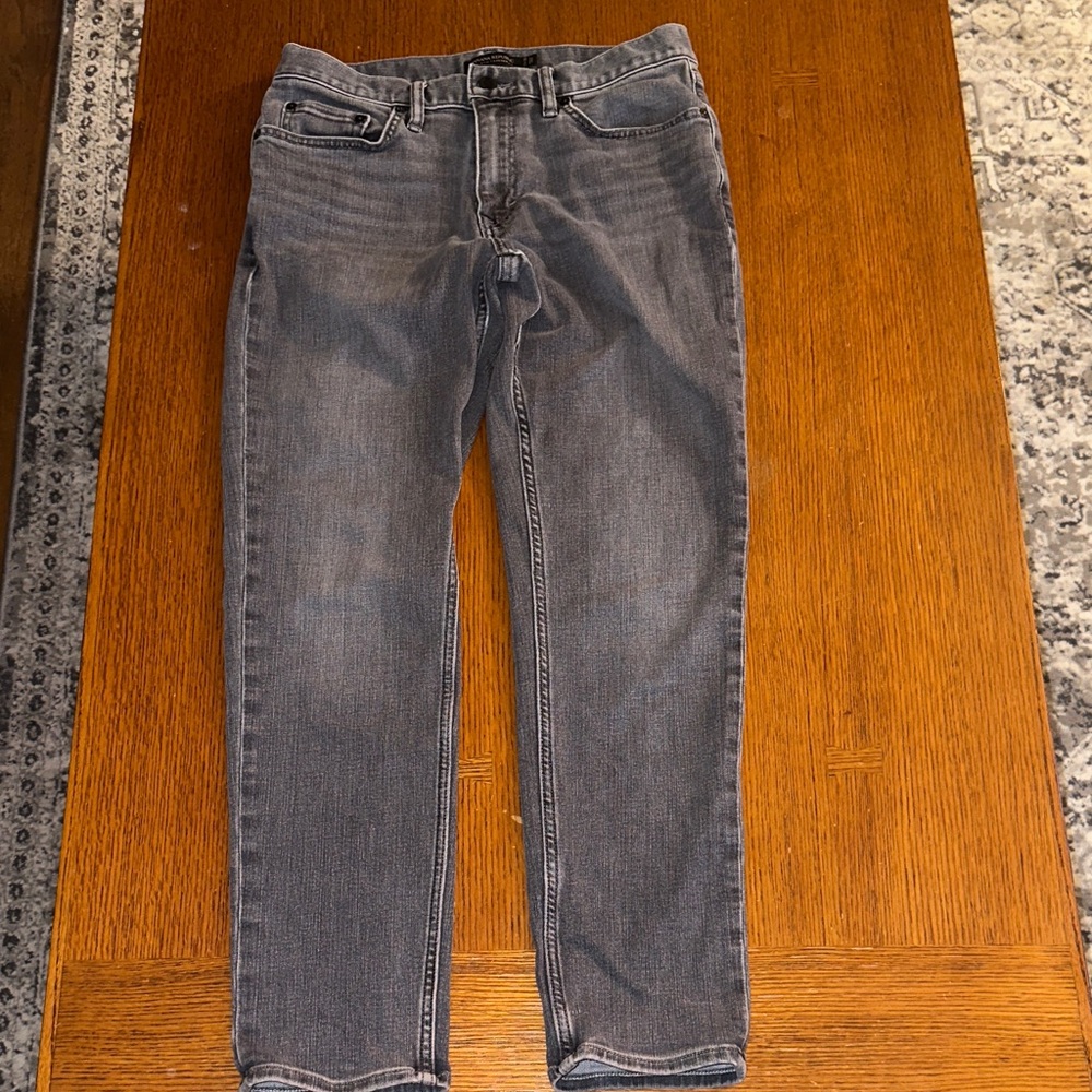 Banana Republic Men's Dark Gray Skinny Jeans